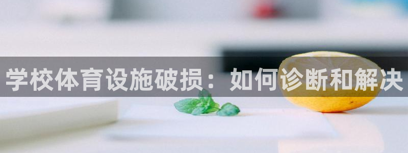 意昂体育3联系电话：学校体育设施破损：如何诊断和解决